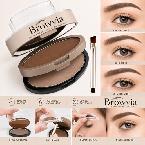 Browvia™ | – Perfect Eyebrows in 5 seconds